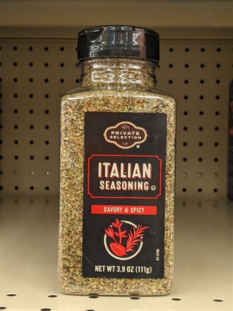 Italian Seasoning Savory And Spicy Private Selection 39oz Internet