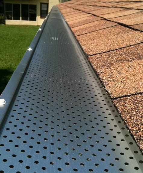 Gutter Covers Sycamore Township Oh In 2023 Leaf Guard Perforated