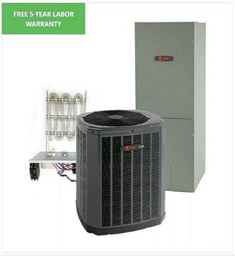 Trane 4 Ton 16 Seer2 Two Stage Electric Hvac System With Install