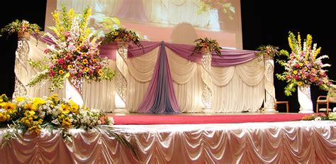 These simple stage decoration ideas covers all kind of important functions of your life. Category - Om Creatives in London