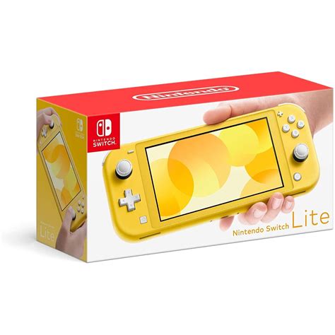 Nintendo Switch Lite Console Yellow Nintendo Switch System