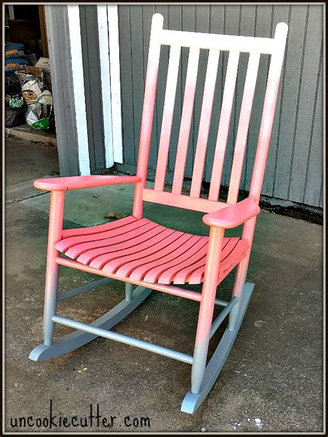 Ombré Rocking Chairs And How To Create The Perfect Ombré Effect