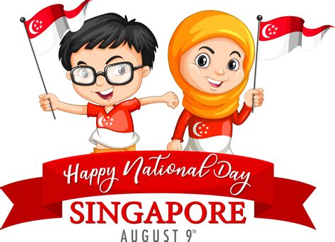 Singapore National Day Clip Art