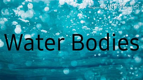 Water Bodies Explanation Youtube