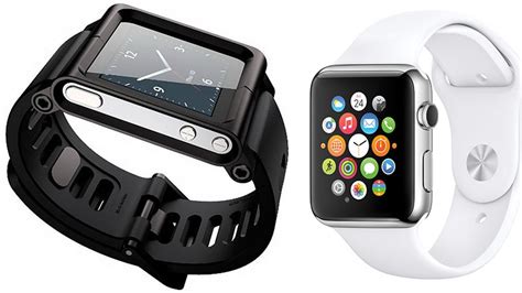 Ipod Nano 6g With Strap Vs Apple Watch Comparison Review Macworld