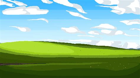 Windows Xp Pixel Art And Background Cloud Pixel Art Hd Wallpaper Pxfuel