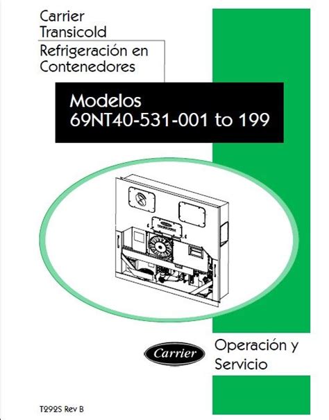Manual TÉcnico De Reefer Contenedor Carrier Manuales De
