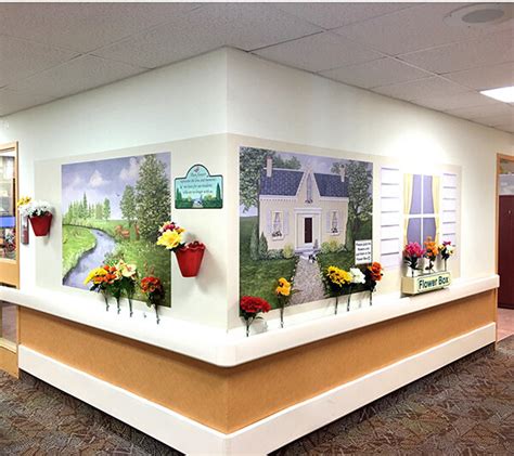 Interactive Flower Murals An Activity For Memory Or Alzheimer Care