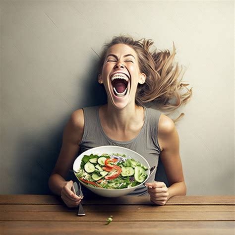Ai Generated Images Of Women Laughing Alone With Salad Are Terrifying