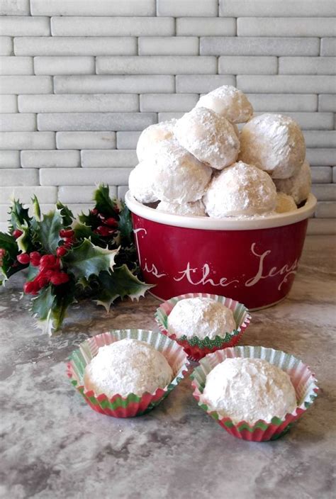 Adjust oven rack to middle position. Lemon Snowball Cookies | Recipe | Snowball cookies ...
