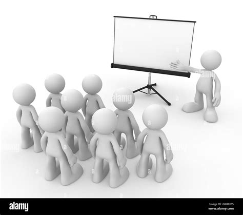 Presentation Concept 3d Illustration Stock Photo Alamy