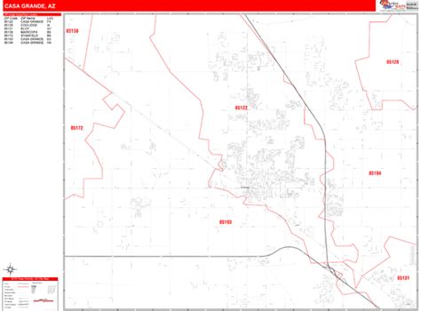 Maps Of Casa Grande Arizona