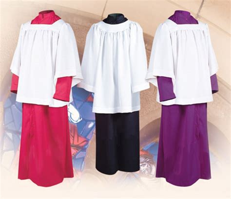 Altar Server Roman Cassocks Product Number 215 Cassock And Surplice Clergy Cassock