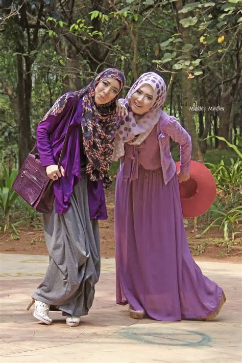 Dua Hijaber Cantik Bandung Hijab Style