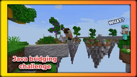 The Java Bridging Bedrock Edition Challenge Youtube