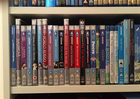 My Studio Ghibli Collection And One From Studio Ponoc Rghibli