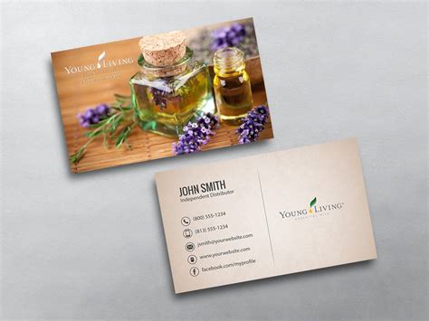 Use avery design & print to get professional business cards. Young Living Business Cards