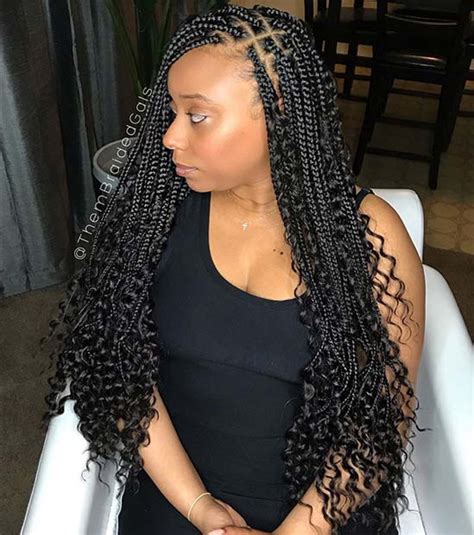 25 gorgeous braids with curls that turn heads stayglam