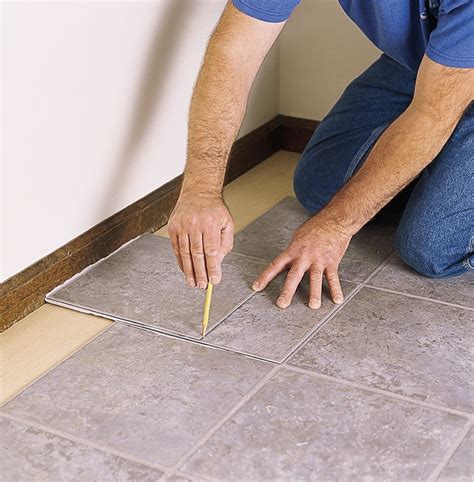 How To Lay A Vinyl Tile Floor This Old House