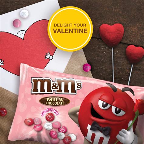 Mandms Valentines Day Milk Chocolate Candy Cupids Mix 10 Oz Buy