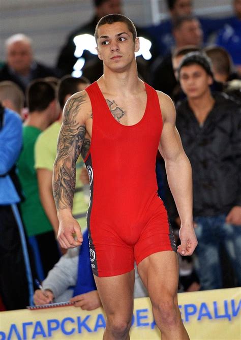 Plamen Amateur Bulgarian Wrestler Singlet Bulge Jock Wrestler
