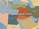 This image shows where the Babylonian Empire was situated compared to ...