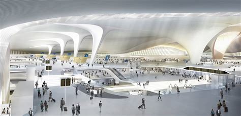 Aeroporto De Zaha Hadid Em Pequim Se Tornará O Maior Hub Aéreo Do Mundo