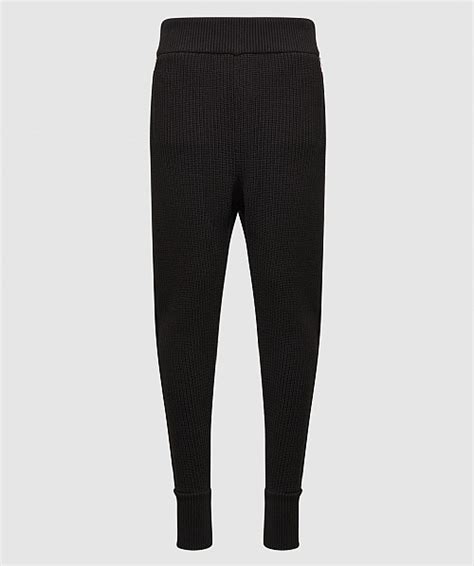 Moncler Genius 6 Moncler 1017 Alyx 9sm Tapered Ribbed Knit Trousers In