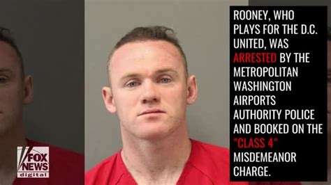 Wayne Rooney Arrested For Public Swearing Intoxication Video