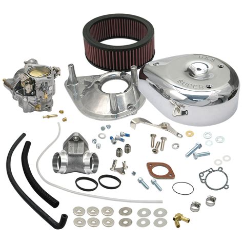 For S S Master Rebuild Kit Super E Carburetor Harley David W 90swivel