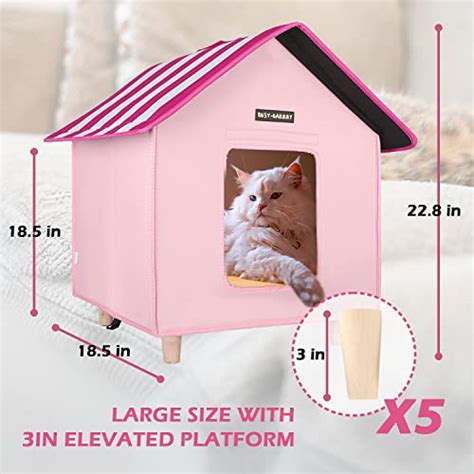Rest Eazzzy Cat House Outdoor Cat Bed With Portable Handle