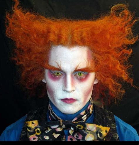 Johnny Depp ♛ Johnny Depp Mad Hatter Mad Hatter Makeup Alice In