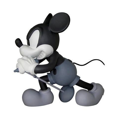 Number Nine 9 Mickey Mouse Big Figure 228 Black And White Monochrome