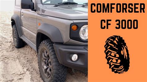 Comforser Cf3000 Tire Review With Suzuki Jimny At The Namibian Coast