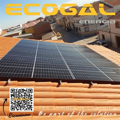 Instalación de 5 kWp en La Solana Ciudad Real Ecogal Energia
