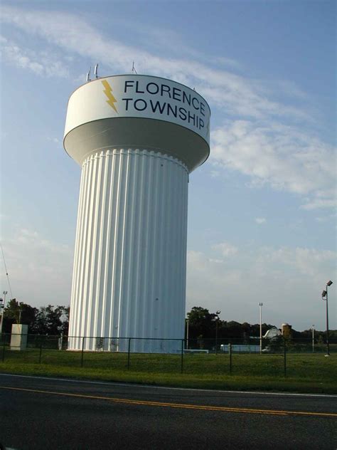 Florence Twp Nj Water Tower Water Towers On