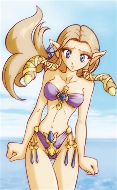 Sexy Zelda From Twilight Princess In Bikini A La Playa. image 842726 The Le...
