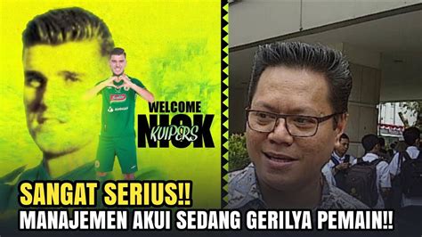 SANGAT SERIUS Manajemen PSS Sleman Akui Sedang Gerilya Pemain YouTube
