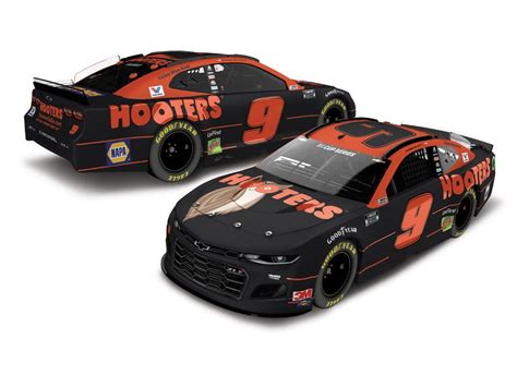 New Hooters Scheme For Chase Elliott Jayskis Nascar Silly Season Site