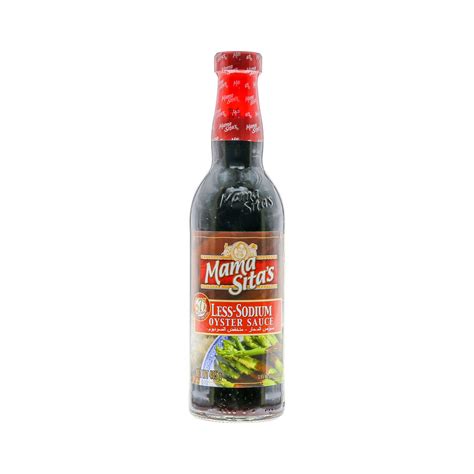 Mama Sitas Oyster Sauce Less Sodium 405g Online At Best Price