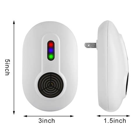 Ultrasonic Pest Repeller Triple Action Deep Repel Tech Electronic