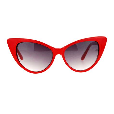 Sa106 Womens Classic Gothic Mod Cat Eye Sunglasses Ebay