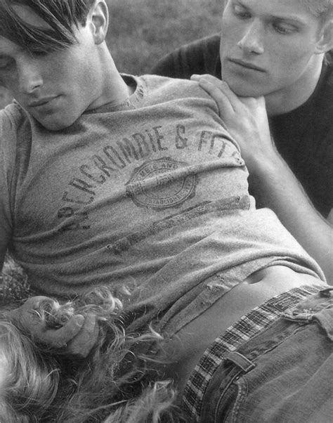 Ian Bradner And Chris Carmack By Bruce Weber For Abercrombie And Fitch Fall 2000 Chriscarmack