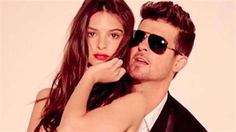 Emily Ratajkowski Claims She Was Groped By Robin Thicke During Blurred