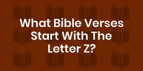 Monthly cute subscription box from japan! Bible Verses That Start With The Letter Z - King James ...