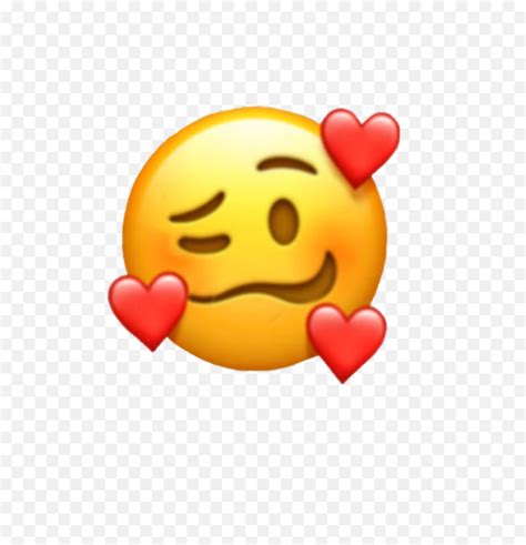 Love Cute Uwu Sticker Heart Eyes Drooling Emojiuwu Emoji Free