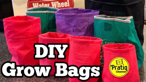 Diy Grow Bag How To Make Grow Bags Recycling Shopping Bags To Grow