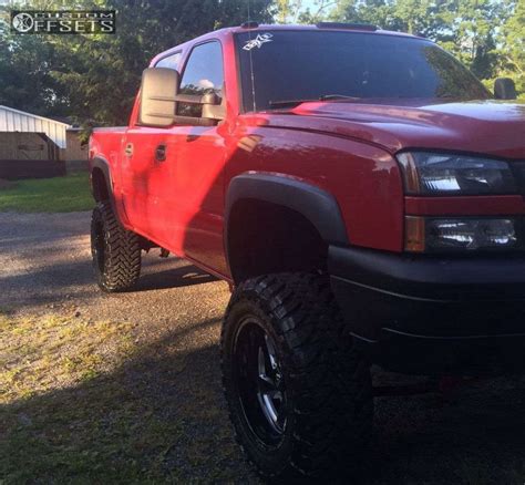 2006 Chevrolet Silverado 1500 With 20x10 18 Fuel Turbo And 35125r20