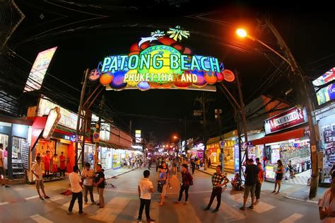 Patong S Party Zones Patong Beach Nightlife