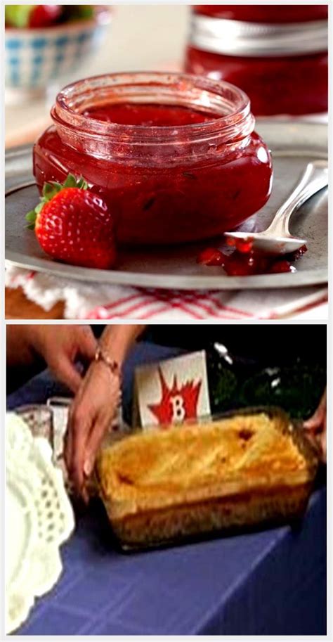 To make paula deen's lemon sour cream, take a bowl and add some flour, baking soda, and salt it and mix it well. Lemon strawberry jam - Paula Deen Magazine, #Deen #jam # ...